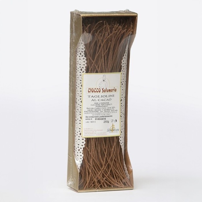 Cocoa Tagliolini by Silvio Bessone