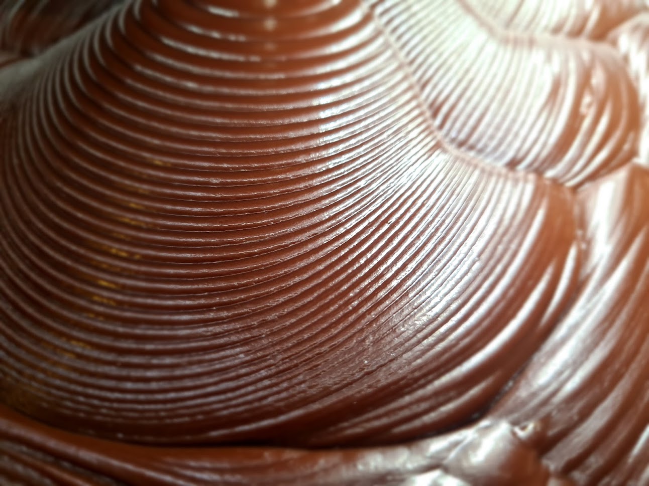 Una colata di Cioccolato fondente